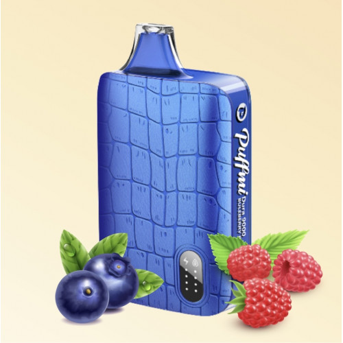 Электронная сигарета PuffMi Dura V2 STRONG 9000 - Черника малина